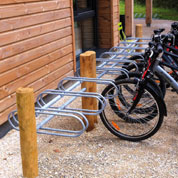 support velo en bois - 6 ou 12 places